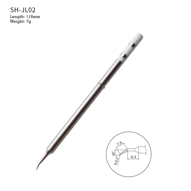 Not Original SH72 soldering iron tip SH-K KU D24 BC2 C4 SH-I Solder Tips Replacement Parts for SH72 65W Digital Soldering Iron