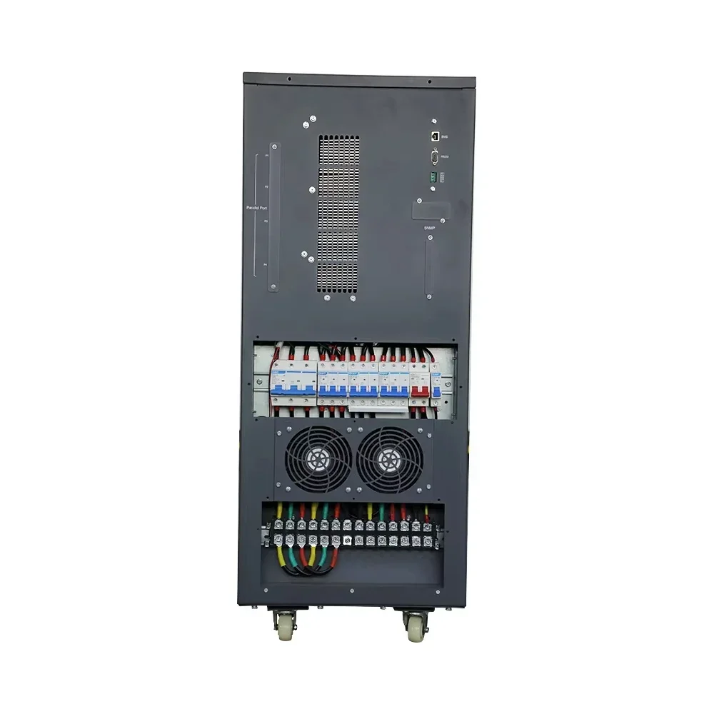 نظام UPS مزدوج التحويل عبر الإنترنت ثلاثي الطور -10kVA 15kVA 20kVA - مصدر طاقة غير منقطع للكمبيوتر لتعزيز الاستقرار