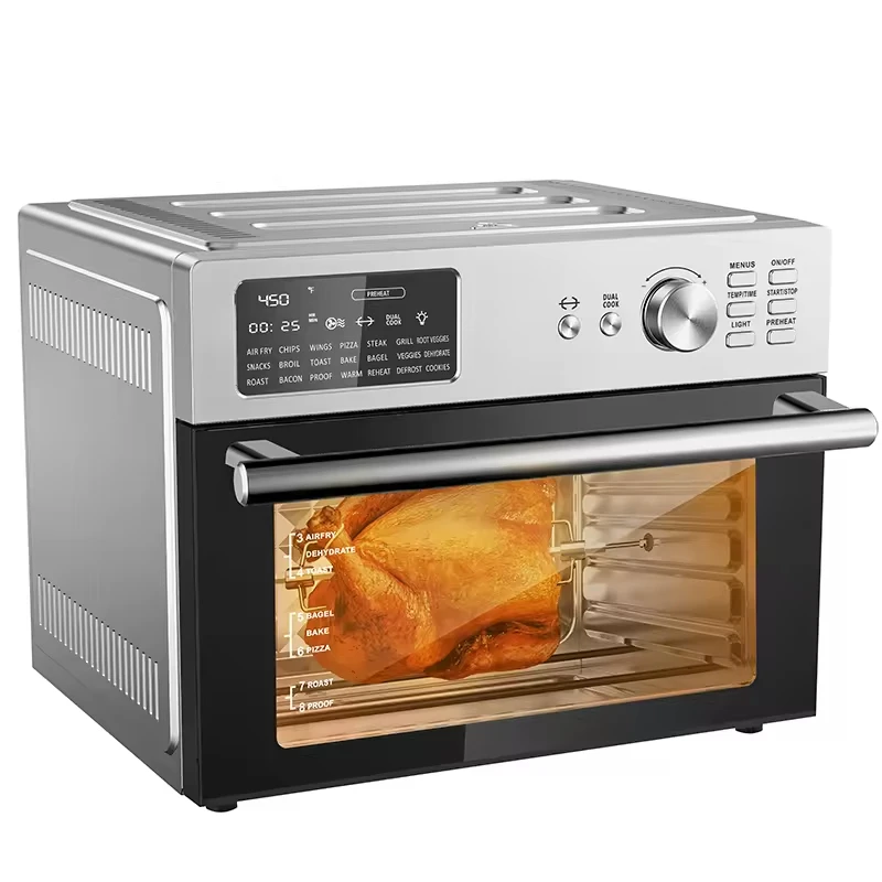2026 Hot Sale Kitchen Household 30L Air Fryer Healthy Kitchenware Electric Digital air Fryer Oven with Rotisserie