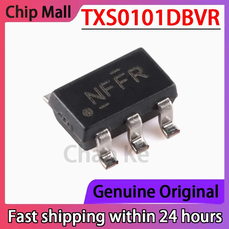 

10PCS TXS0101DBVR Package SOT-23-6 24Mbps 1-bit Bidirectional Level Converter