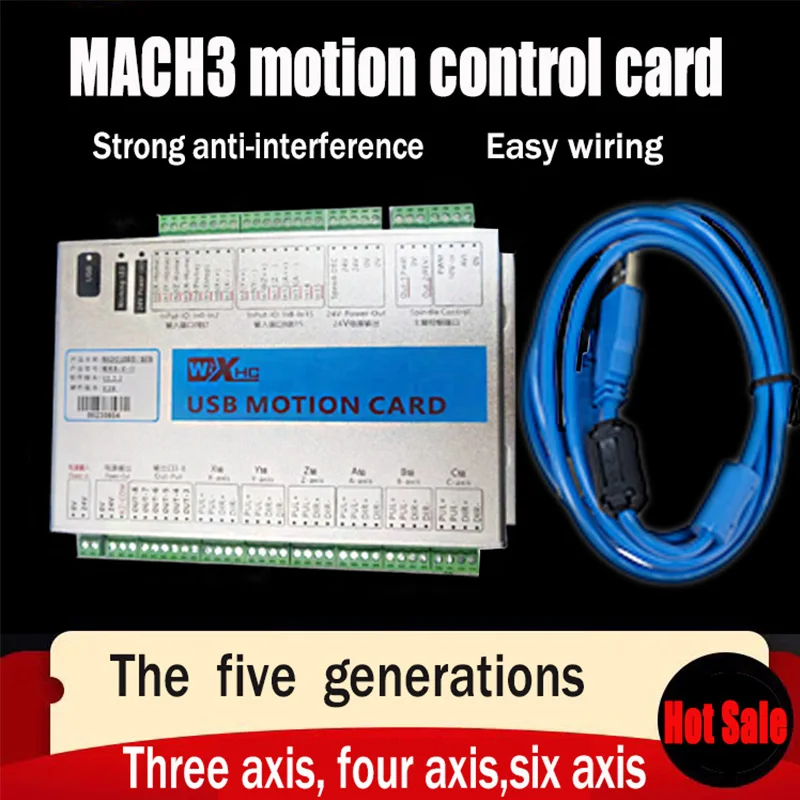 

xhc mach3 6axis CNC controller usb breakout board/cnc motion controller card