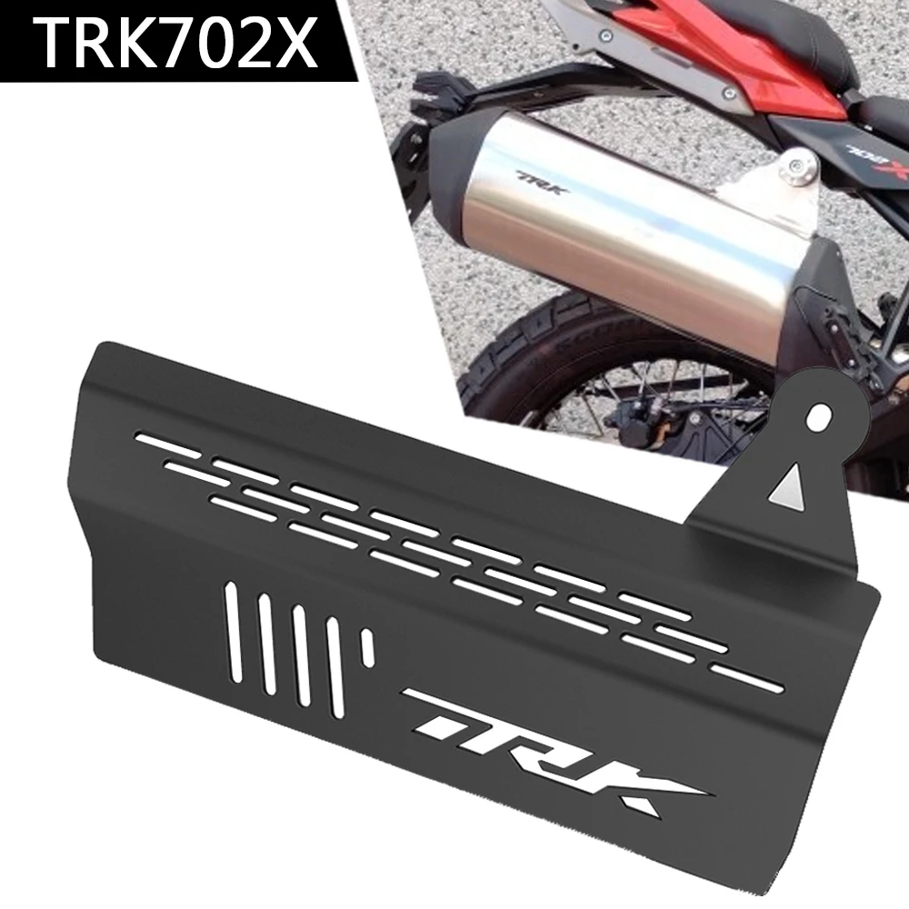 For Benelli TRK702X TRK702 TRK 702X TRK 702 X 2022 2023 2024 Motorcycle Exhaust Pipe Heat Shield Cover Muffler Protector Guard