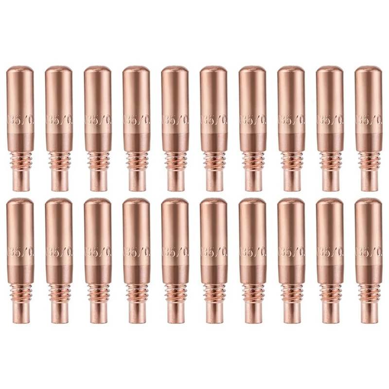 

ABCA-MIG Welding Contact Tips 0.9Mm For Miller MDX Series MIG Torch Use With Miller MDX Diffuser D-M100 D-M250 T-M035