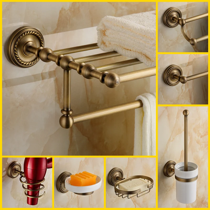 

Toilet Towel Rack Brass Pendant Set Towel Rack Bathroom Tissue Rack