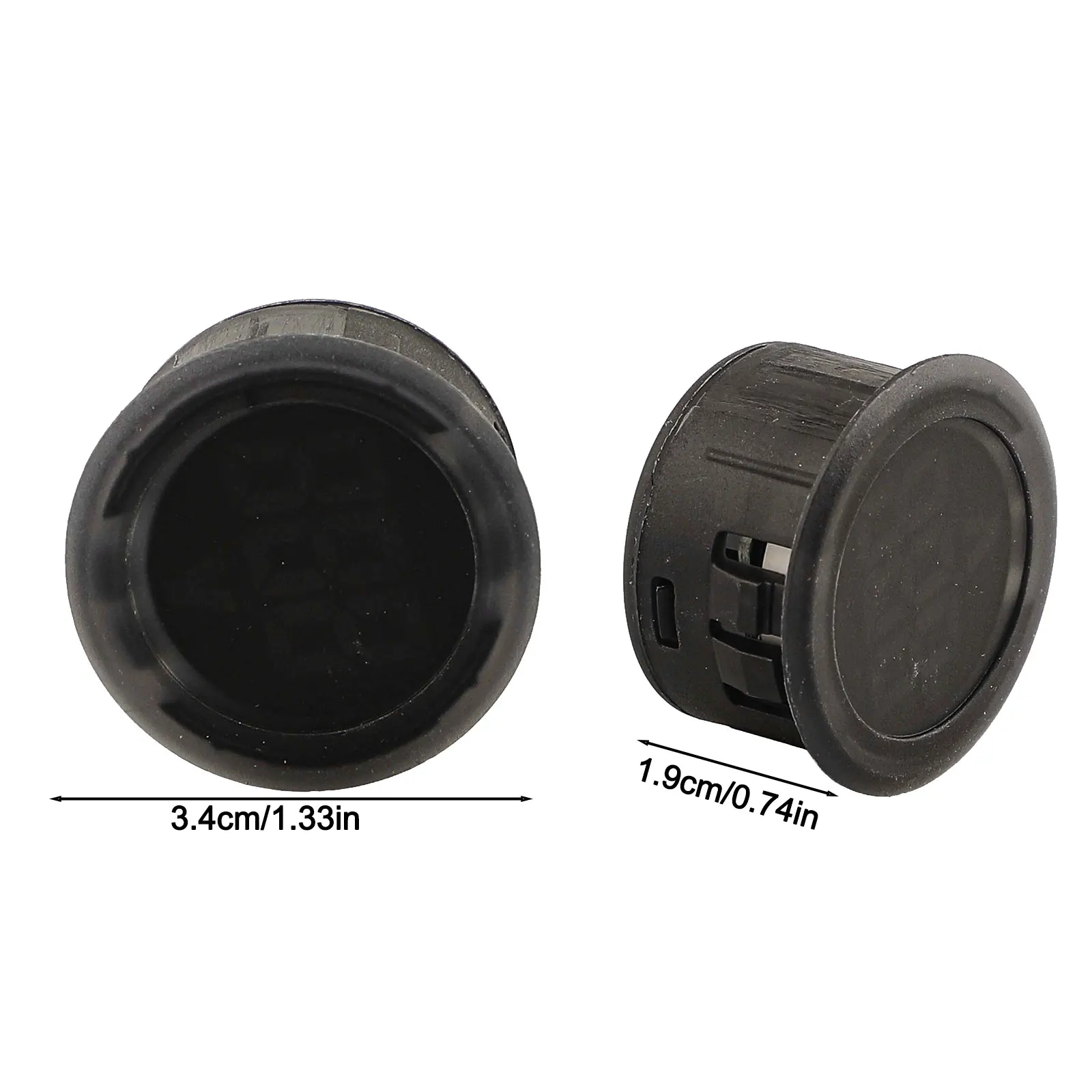 DC4-100V LED Display Circular Two-wire Automotive Voltmeter Digital Car Voltage Current Meter Volt Detector Tester Monitor Panel