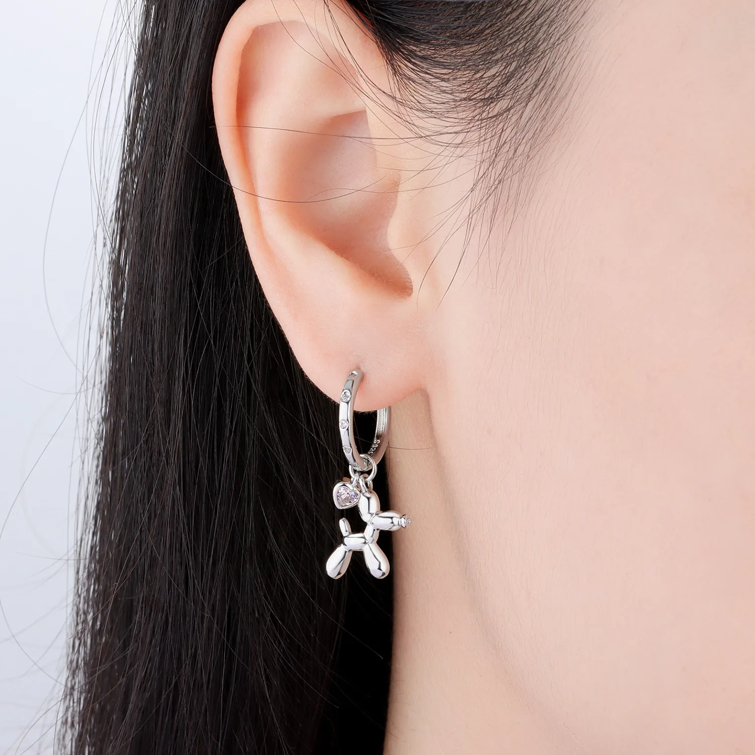 HEISSER VERKAUF 925 Sterling Silber Haustierpfoten-Quastenohrringe Niedliches Katzen- und Hundedesign für Damen Mädchen Mode Party Schmuck Geschenk 2026 – Detail 30