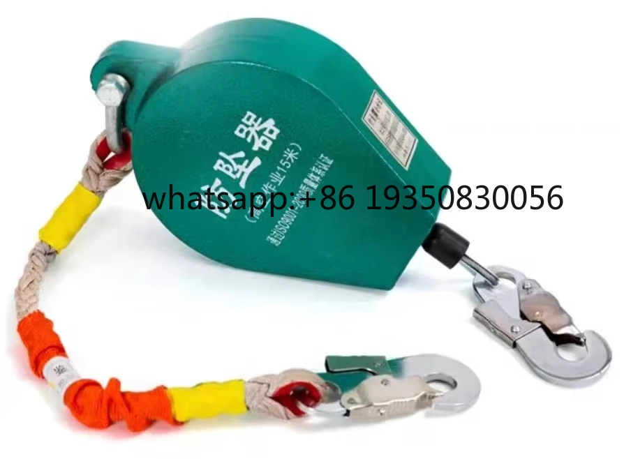 500kg Capacity Cable Fall Arrest protection Safety Rope Retractable Lifeline
