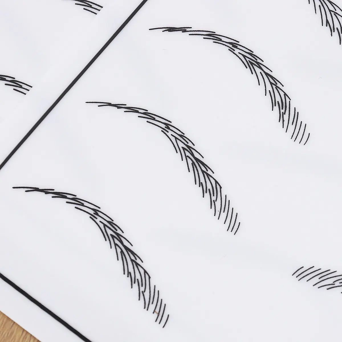 Eyebrow Training Skin Microblading Practice Material Non-Toxic Synthetic Skin Texture Ideal for