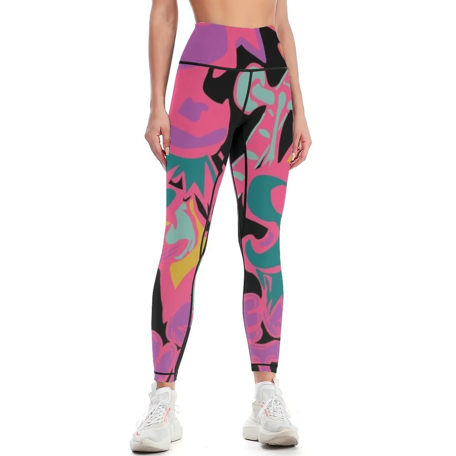 

Riverbottom Nightmare Band Leggings exercise clothing for Jogger pants sports tennis for Womens Leggings
