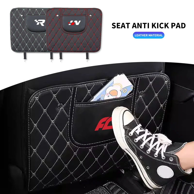 Car Anti-Kick Mats Auto Seat Back Protector Cover Anti Kick Pad For BMW M M3 M4 M5 X1 X5 X3 X7 X6 F10 F20 F22 F30 F90 G20 G30 