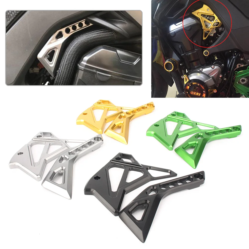 Motorcycle CNC Fuel Injection Injector Cover Guard Protector For Kawasaki Z1000 2014 2015 2016 Aluminum Alloy