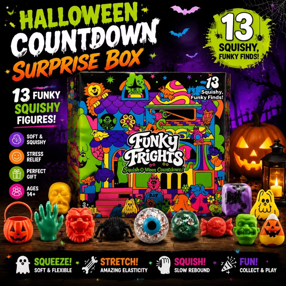 2026 Hot NeeDoh Advent Calendar 10-24Pcs 3D PVC Fidget Doll Christmas Countdown Calendar Surprise New Year Gift Party Gift