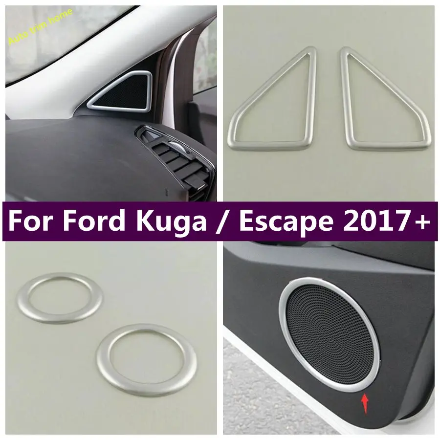 

Pillar A Stereo Speaker / Door Audio Sound Loudspeaker Cover Decoration Trim Fit For Ford Kuga / Escape 2017 - 2019 Accessories