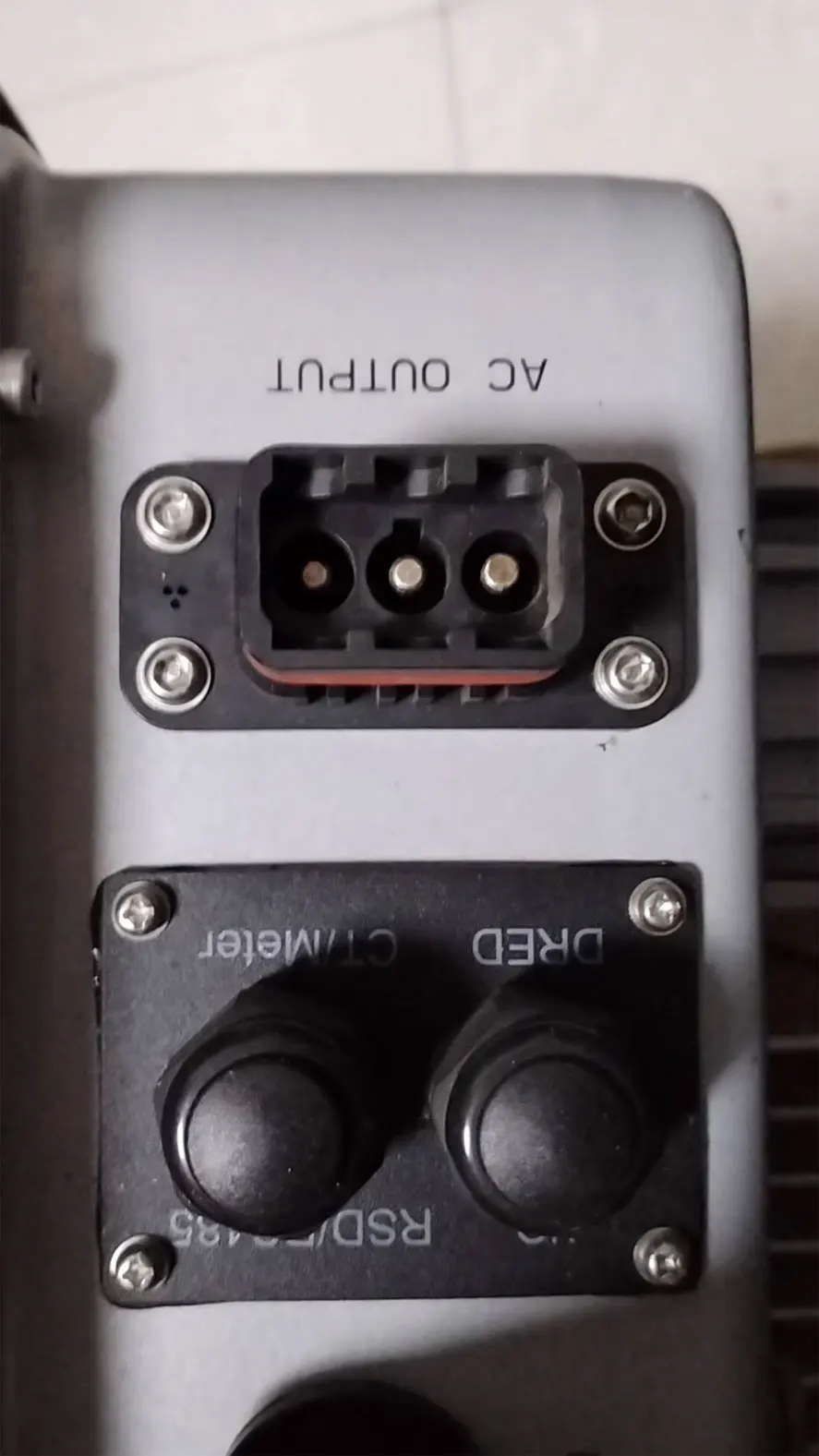 AC-Anschlussstecker, 3-polig, für GoodWe Aisiwei, einphasiger, mit Netz gebundener Wechselrichter