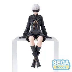 IN Stock Original SEGA Nier:automata Ver1.1A Yorha No. 9 Type S 9S Premium Chokonose Figure Anime Pvc Model Collectible Toy 15Cm