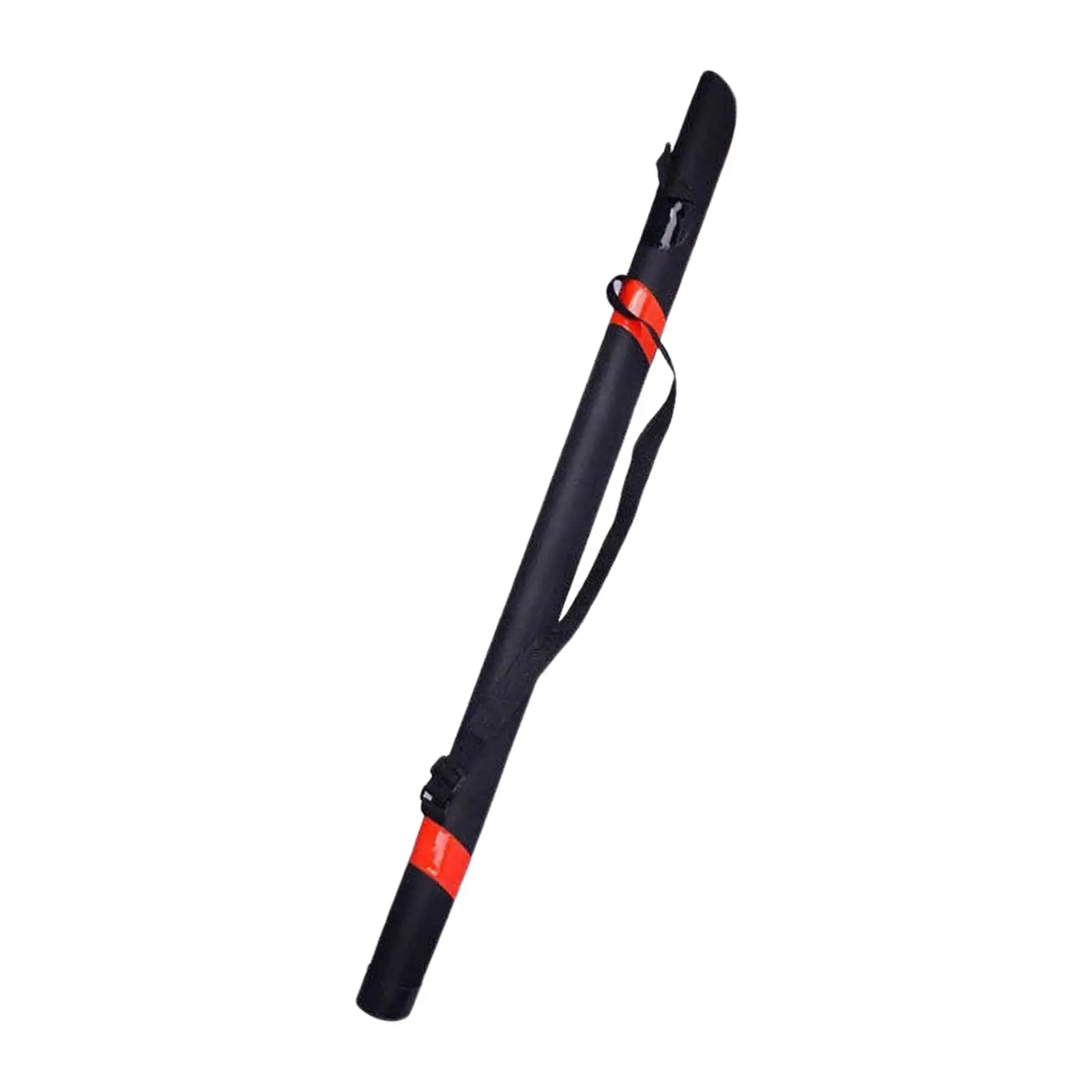 

Чехол для удочек, жесткий защитный холщовый органайзер-сумка для путешествий, большой емкости, для хранения рыболовных снастей