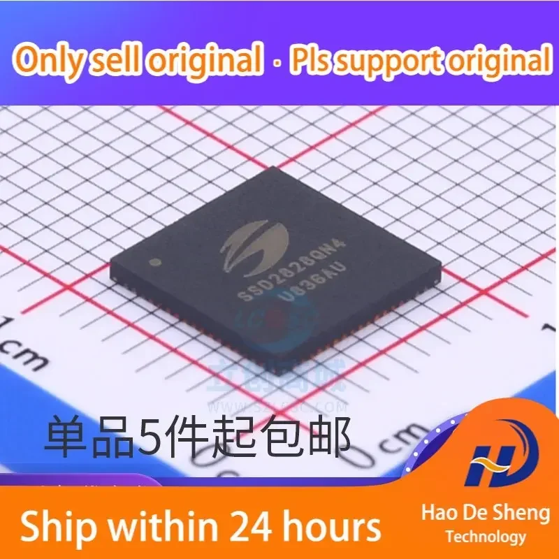 

10PCS/LOT SSD2828QN4 QFN68 SSD2828QN4R IC New Original In Stock