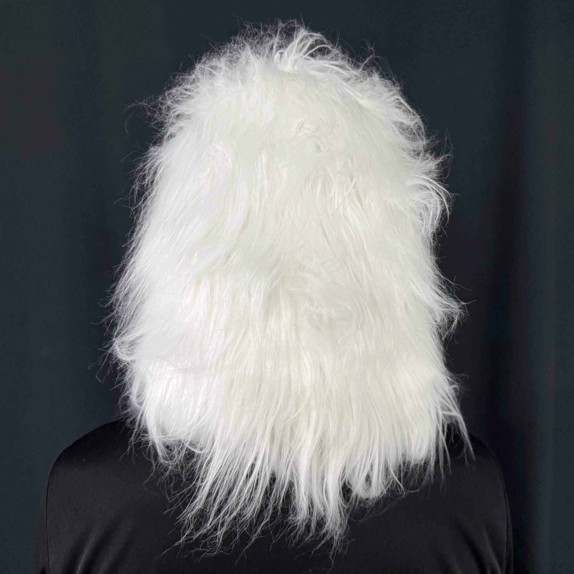 Weiße Adler-Latexmaske – realistische Vogelkopf-Kostümfedern für Erwachsene, Halloween, Party, Cosplay, Tier-Requisite, Maskerade, Karneval – Detail 11
