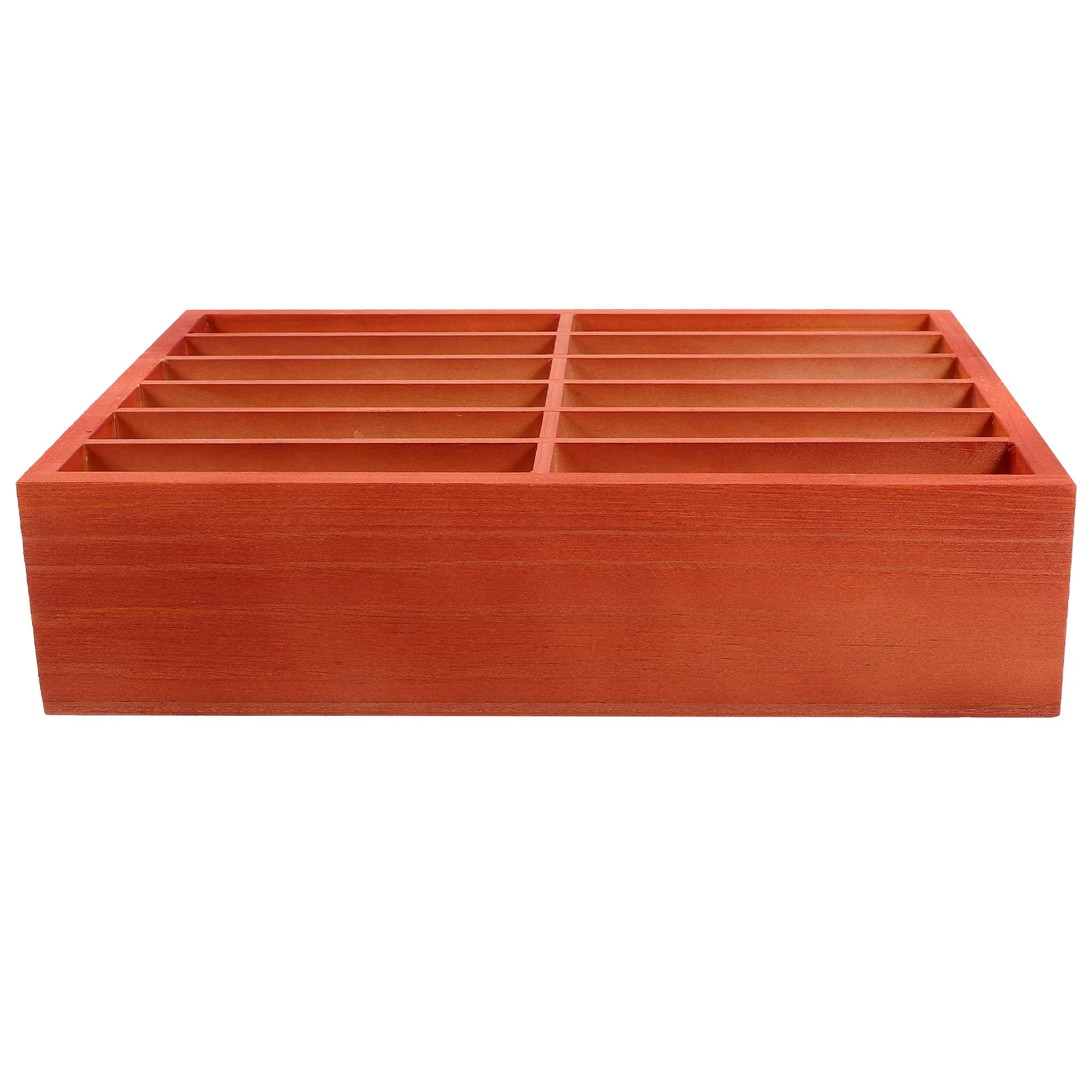 

Настольный органайзер для телефонов на 12 ячеек, деревянный контейнер для канцелярских принадлежностей для офиса, спальни, конференц-зала, держатель для мобильных телефонов на стол