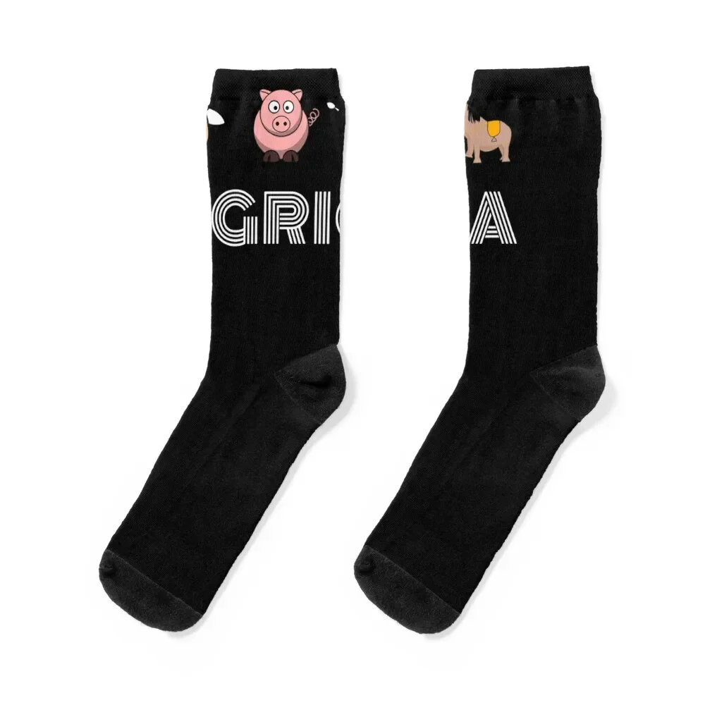 Board Game- Agricola Socks cool fashionable loose Socks Men Women's