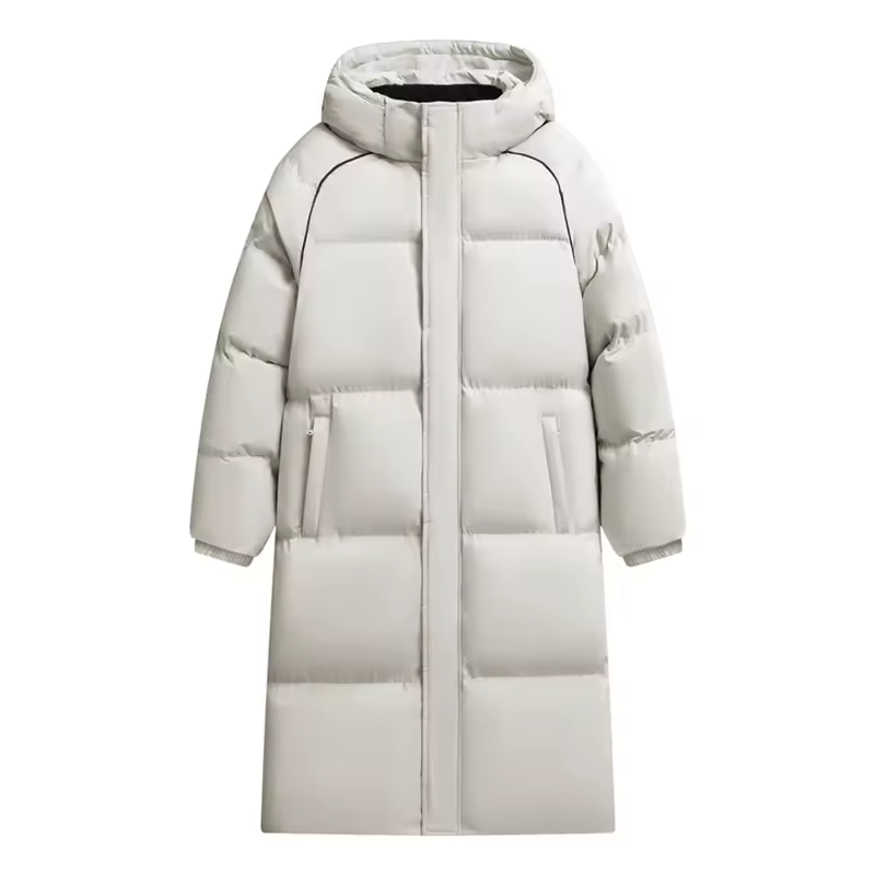 Men's Winter Warm Jacket High-end Graphene Technology Heating Hooded Parka Couple's Korean-style Long Thickened Padded Coat