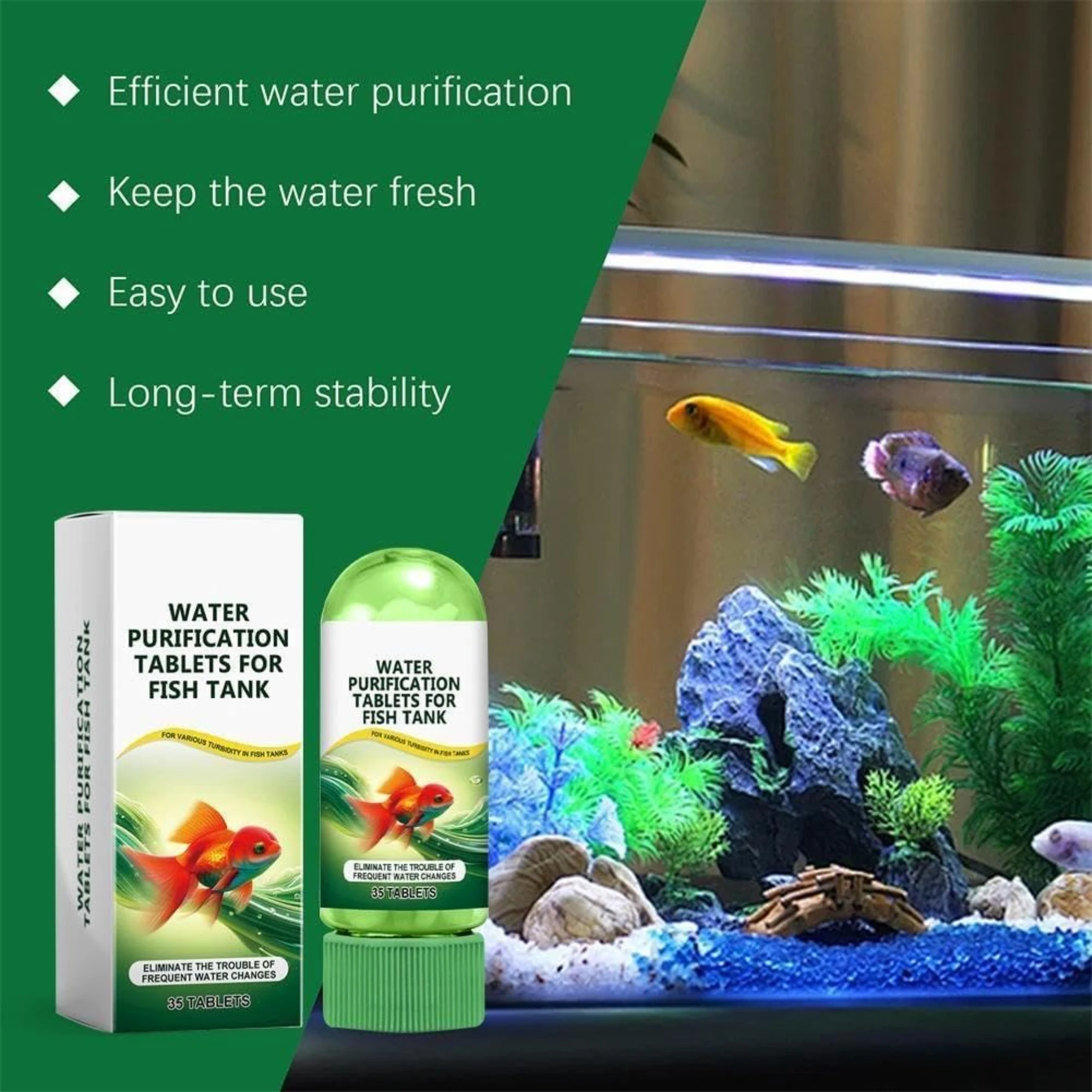 Water Tablet Fast Water Purifi - огляд і ціна Water Purification Tablet