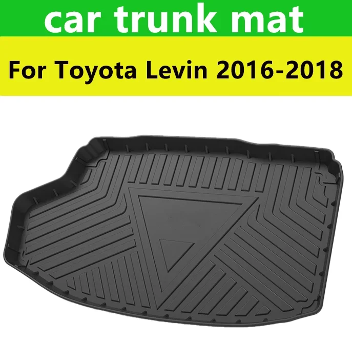 

Car Trunk Floor Mats for Toyota Levin 2016-2018 Waterproof Anti-scratch Protection Cushion TPE Storage Pad