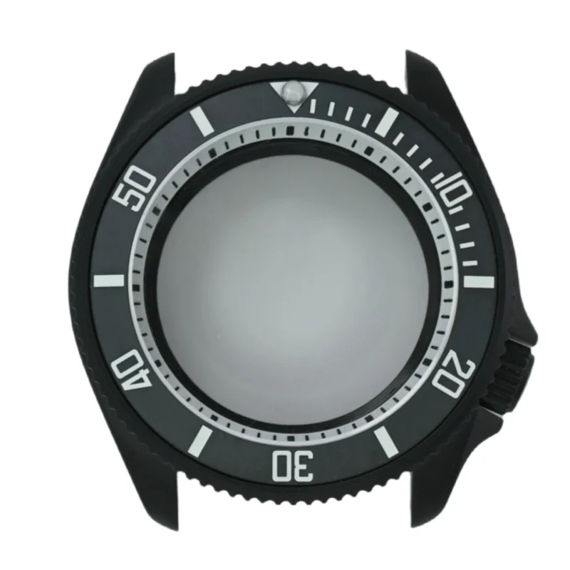 

42mm Black Matte SKX007 Case With Sapphire Crystal With NH35 And NH36 Movements High-Quality Watch Components Waterproof Replace