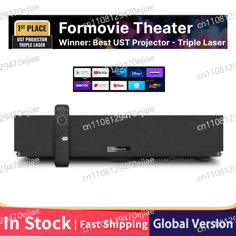 

Проектор Fengmi Formovie Theater T2 4K с технологией ALPD RGB+ Laser - 2800 ANSI люмен, Dolby Atmos Audio, система домашнего кинотеатра