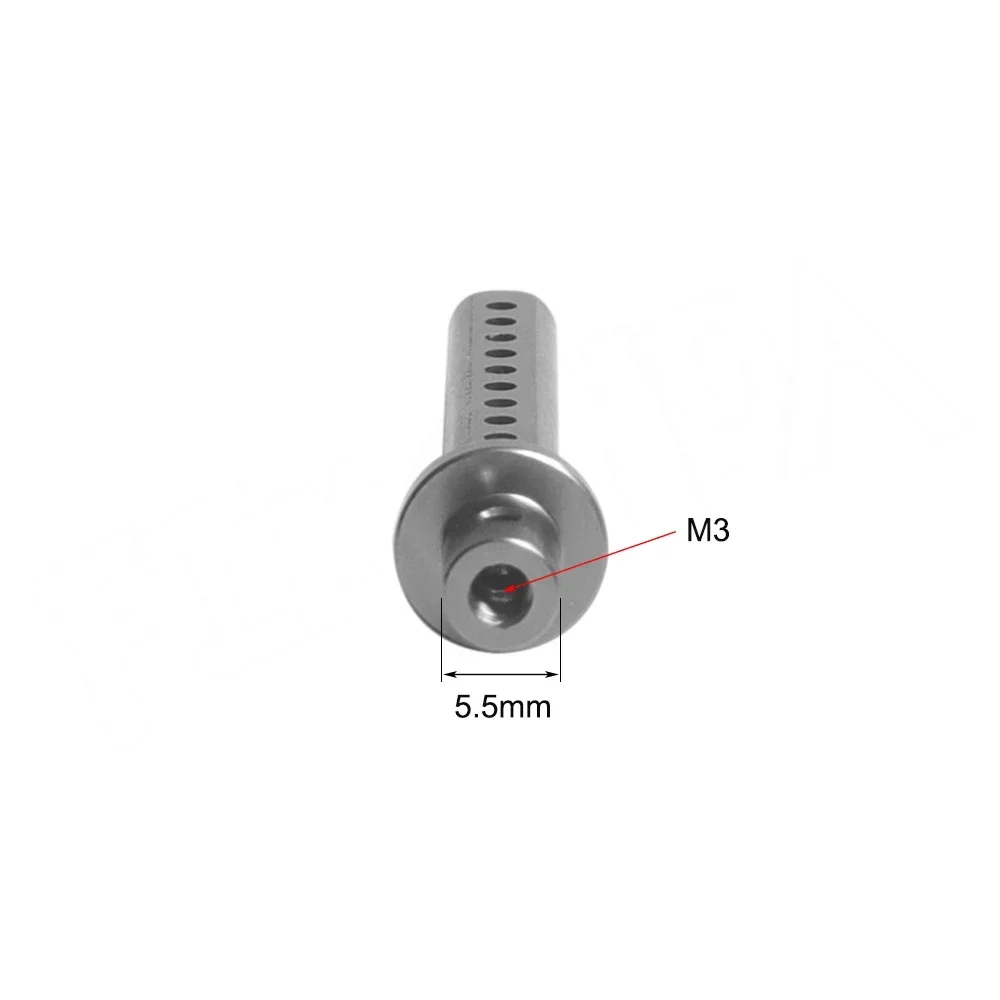 4Pcs Aluminum Alloy RC Car Body Posts Mount with R Clip for 1/10 Crawler Axial SCX10 90046 90047 90047 RC4WD D90 TF2 Tamiya CC01