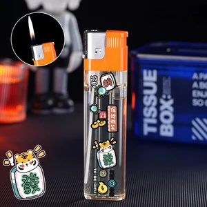 Extra large lighter for men, large capacity, custom portable accessories and extended for cigarettes, Big Mac Creative, 2024 9 Main Personalized Lowl Sales - №2