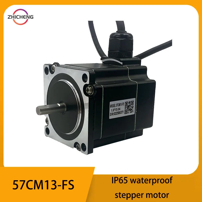 

Leadshine Nema 23 57CM13-FS waterproof stepper motor IP65 1.2N.m 3.0A 57CM13-FS Stepper Motor For CNC engraving machine