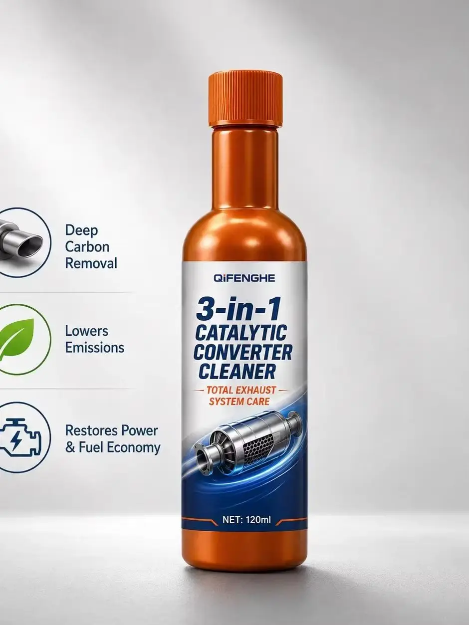 Środek do czyszczenia katalizatora 120ml, środek do czyszczenia układu wydechowego samochodu, dodatek do paliwa, usuwa osadzenia węgla, poprawia moc, oszczędność paliwa. — 2