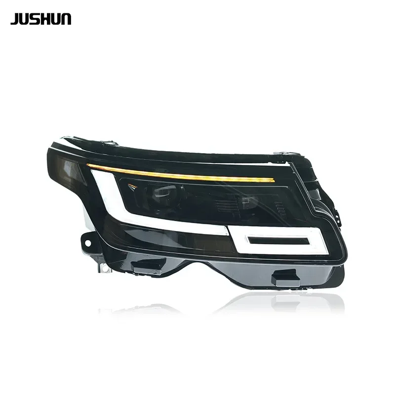 A pair Suitable for 18-22 Range Rover Executive headlight assembly modified LED lens daytime running light water steering