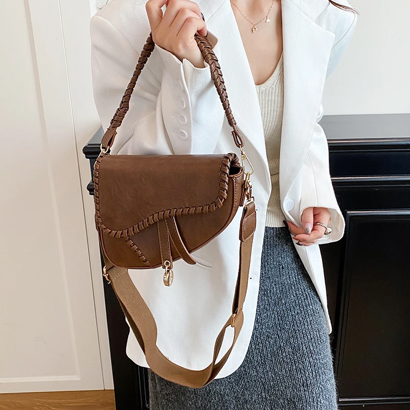 

Женская элегантная сумка через плечо - кожаная сумка через плечо премиум-класса для женщин с магнитной застежкой