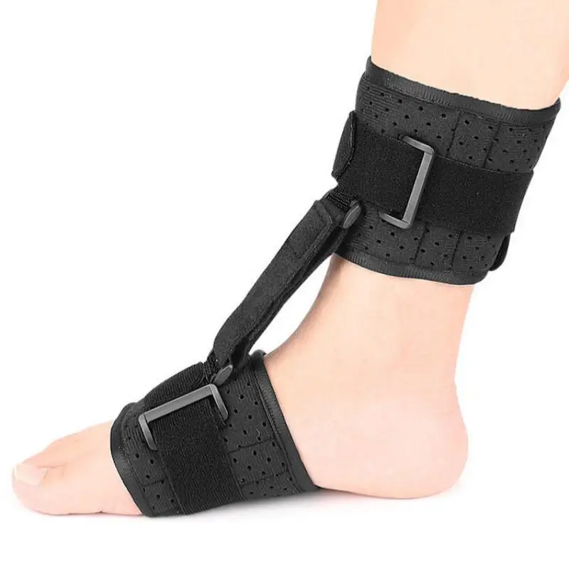 Atmungsaktiver, verstellbarer Fußstützgurt mit interner und externer Flip-Sohle, Anti-Durchhang-Knöchelstabilisator für das Training – Detail 8