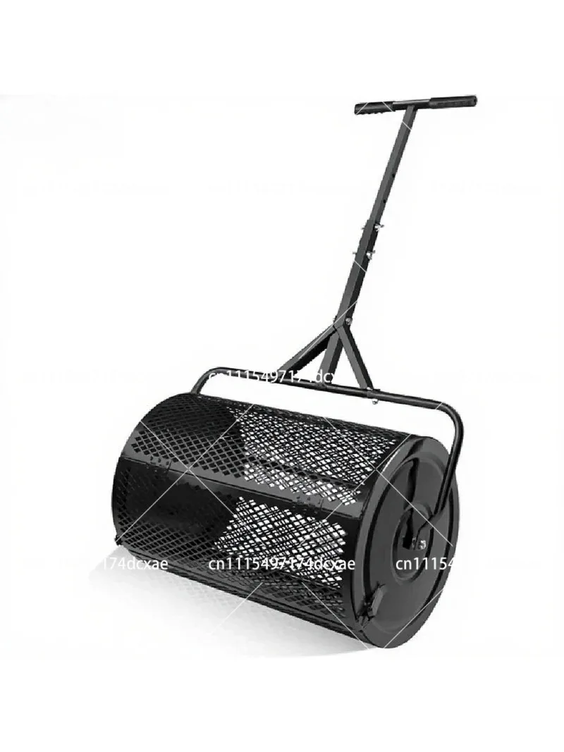 Lawn Care Fertilizer Spreader for Topsoil and Compost, Easy Spread Garden Tool