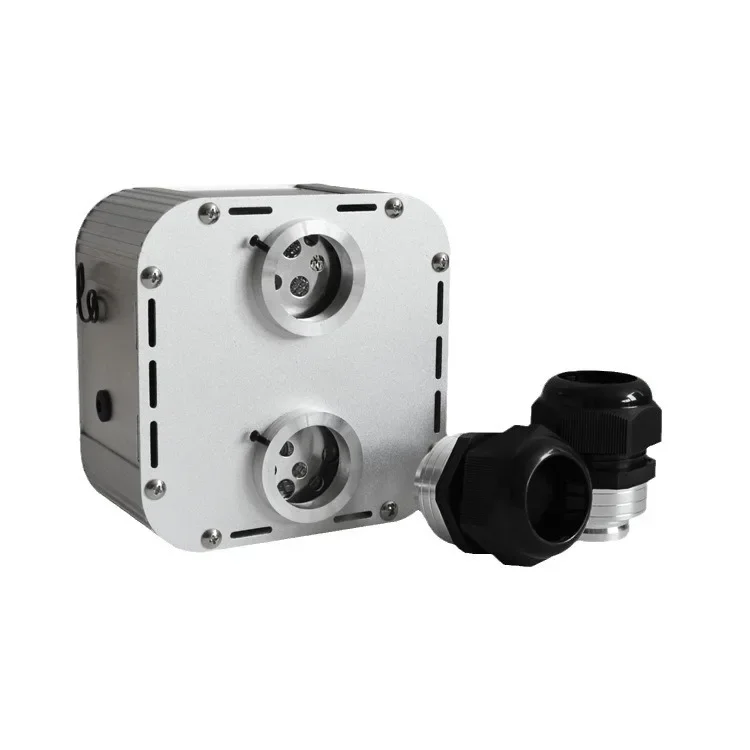 Plastic fiber optic LED light source luminous full color meteor machine