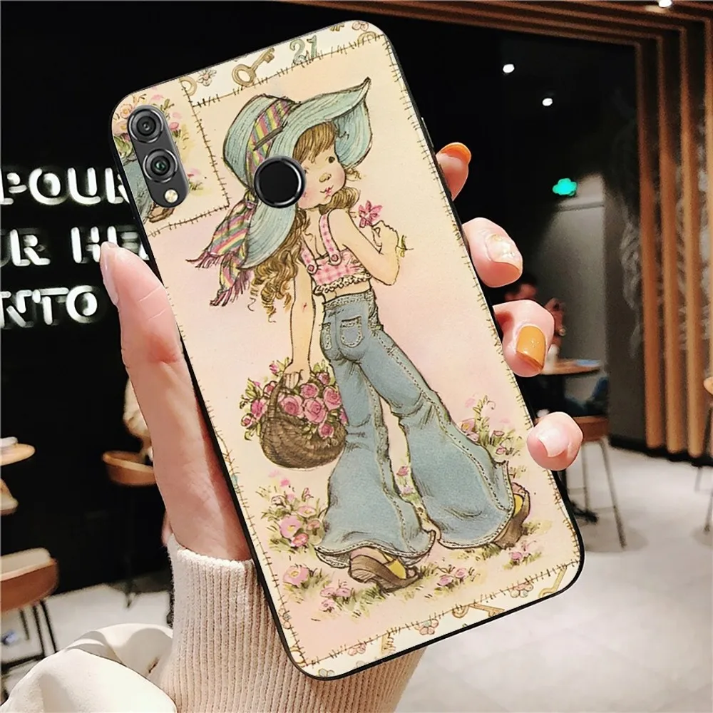 Sarah Kay Girls cute Phone Case For Huawei Honor 10 lite 9 20 7A pro 9X pro 30 pro 50 pro 60 pro 70 pro plus