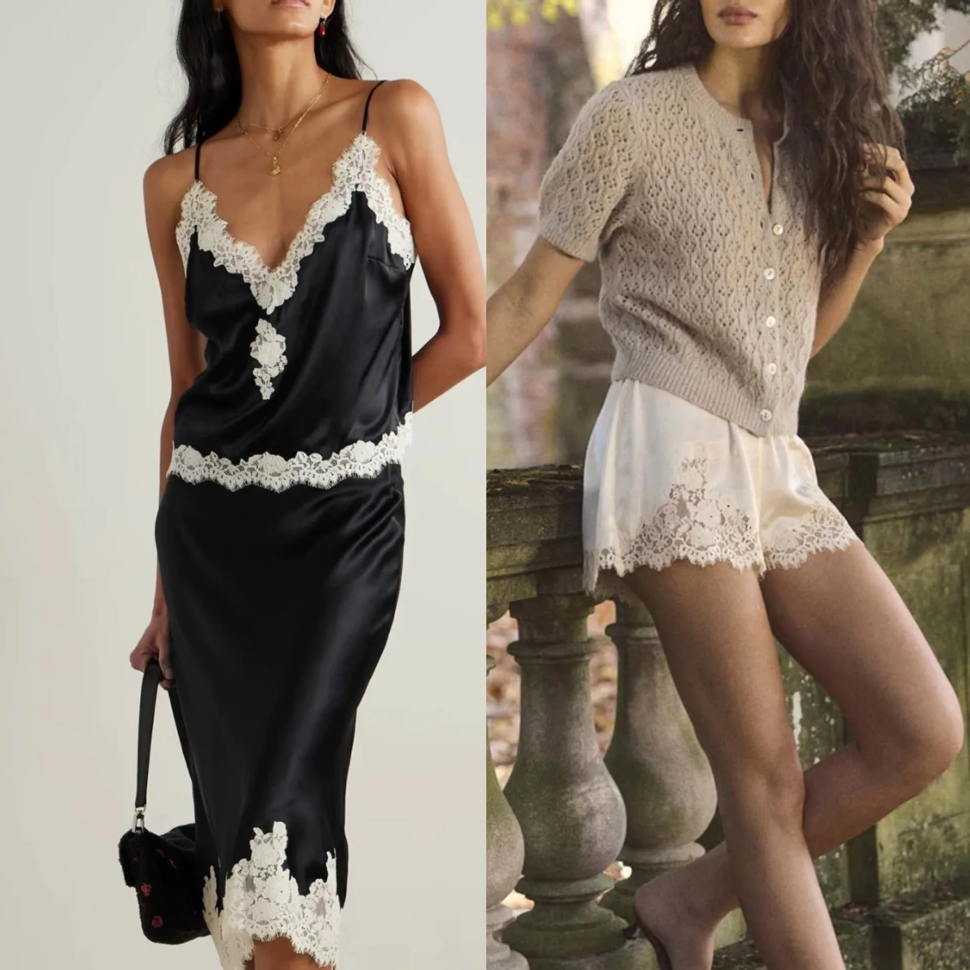 Soft Satin Lace Trim 100% Mulb - Lace Trim Cami recension och pris