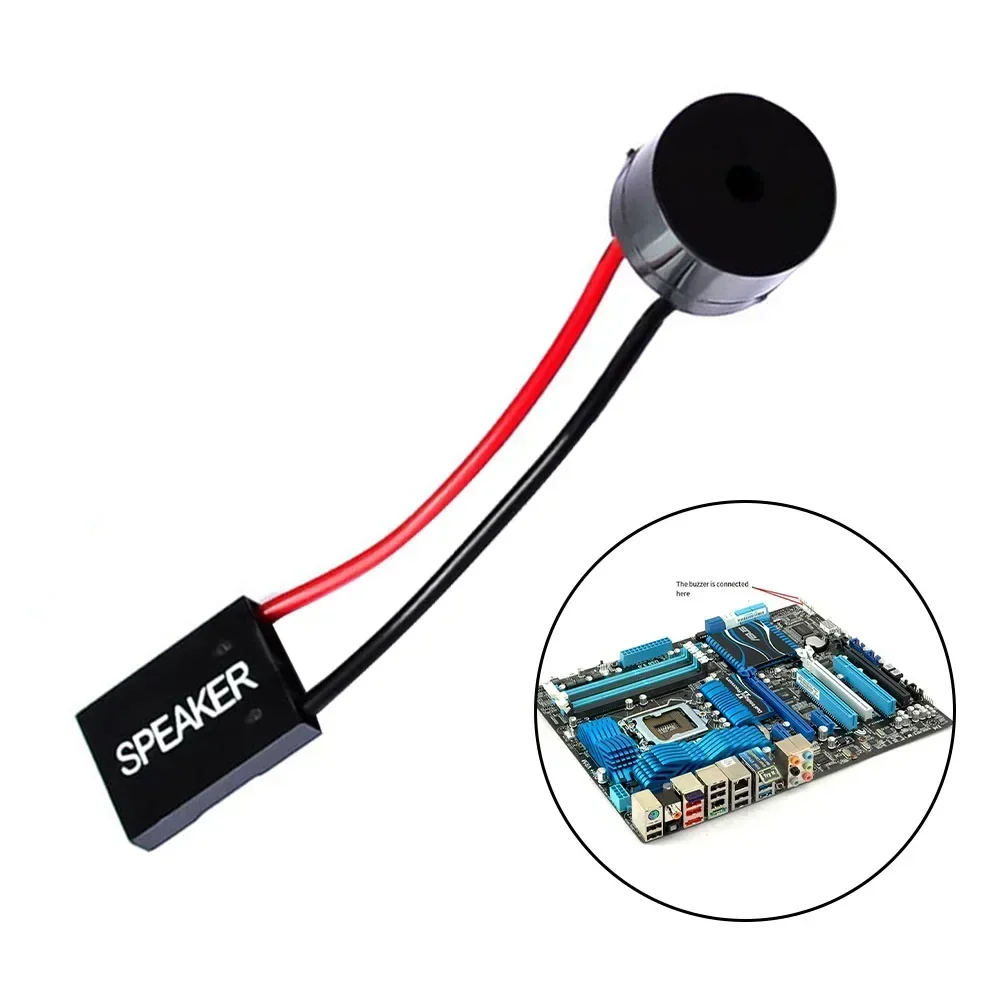 Mini Plug Speaker For PC Internal BIOS Computer Motherboard Mini Onboard Case Buzzer Board Beep Alarm For Computer Mainboard