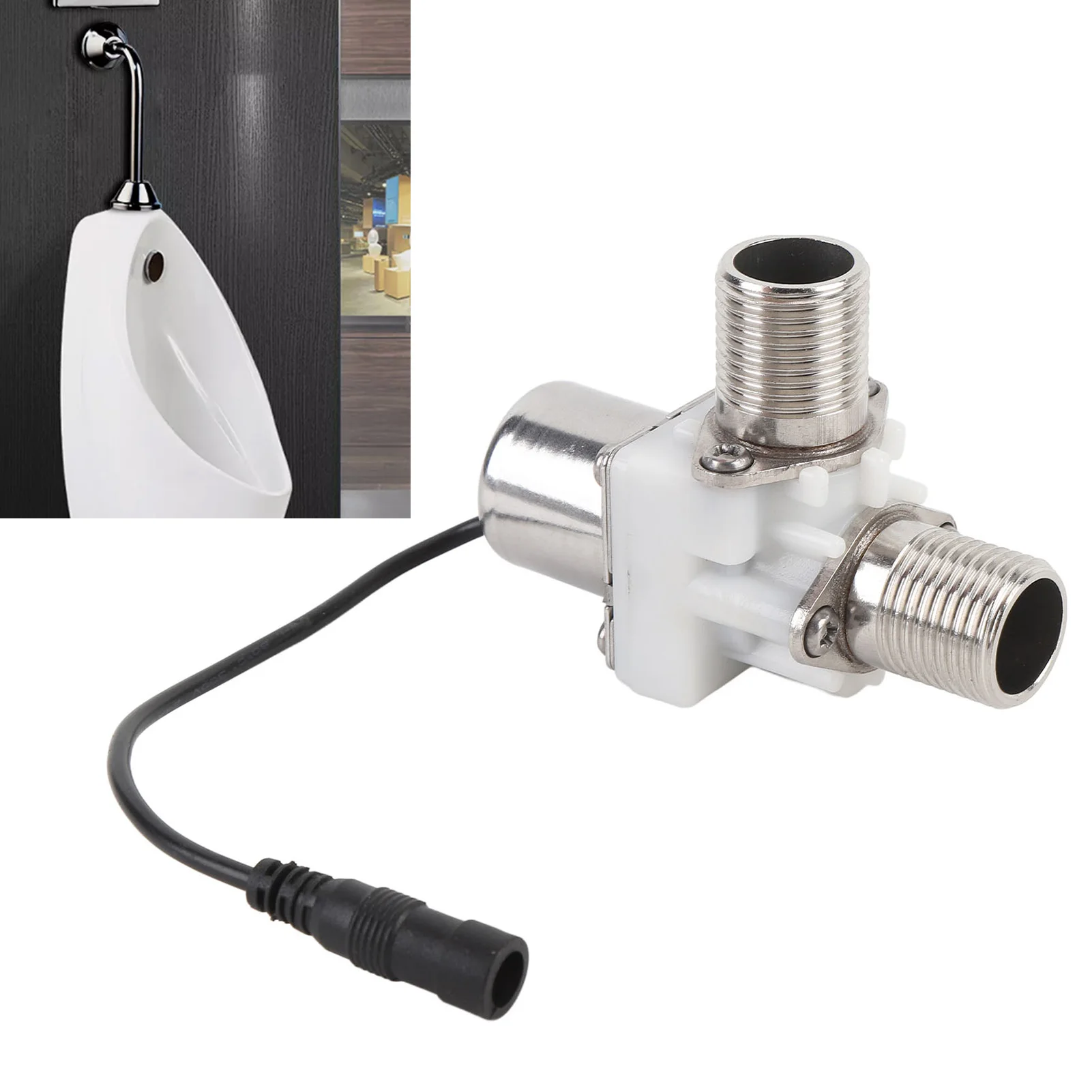 Electric Water Valve Water Pulse Solenoid Valve Clear  Threads Versatile for Energy Saving Equipment for Automatic Control