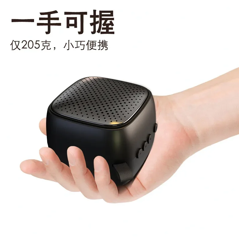 2024041905 portable subwoofer desktop colorful steel gun Bluetooth mini speaker