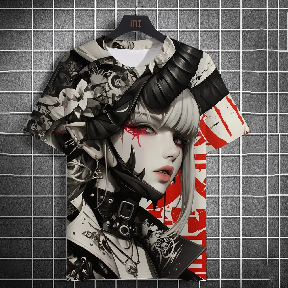 جديد الصيف Hot البيع ثلاثية الأبعاد الرجال التدرج تي شيرت Harajuku مصمم عادية كم قصير بلايز تي شيرت المتضخم ملابس للرجال