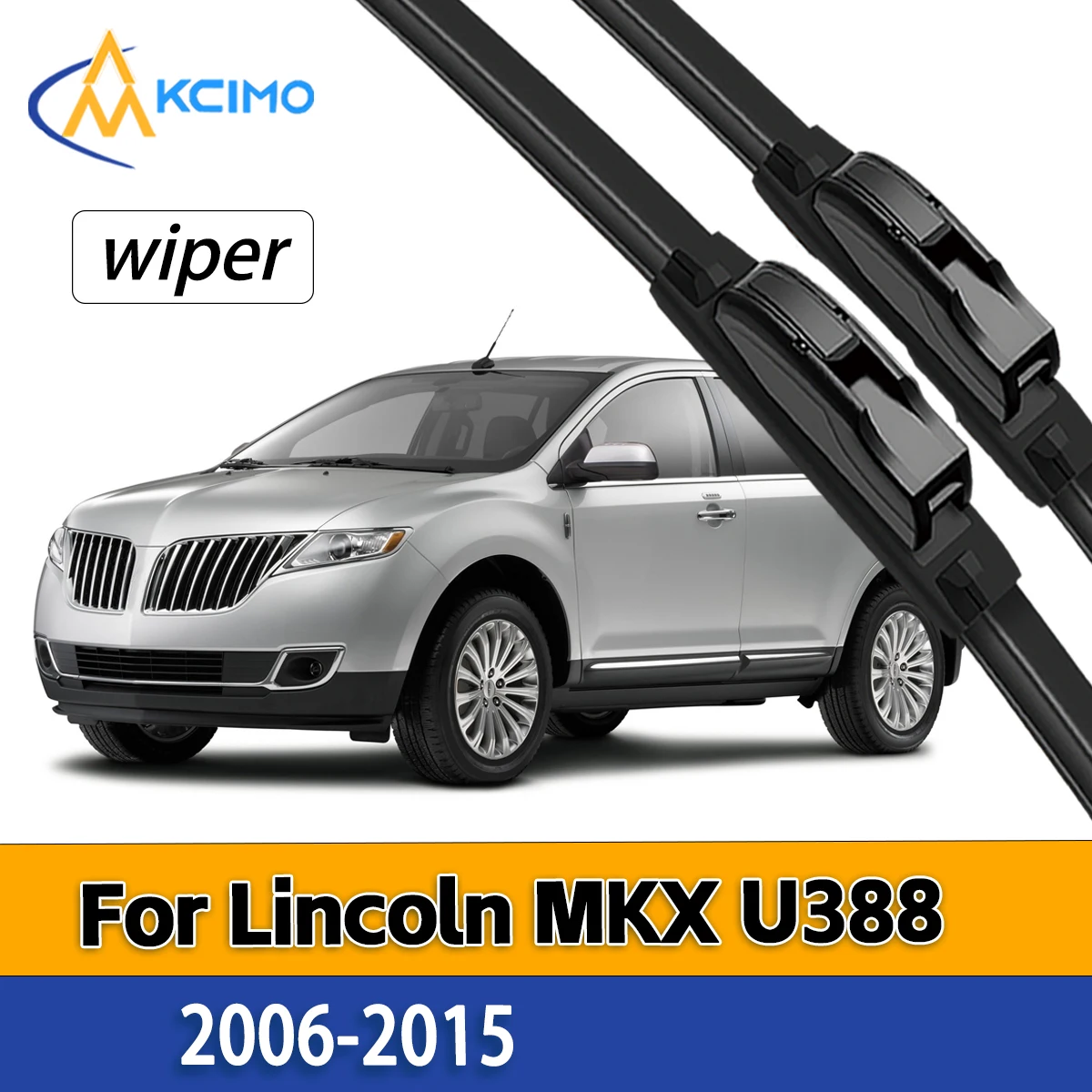 

Vehicle Front Wiper Blades For Lincoln MKX U388 2006-2015 Windshield Accessories