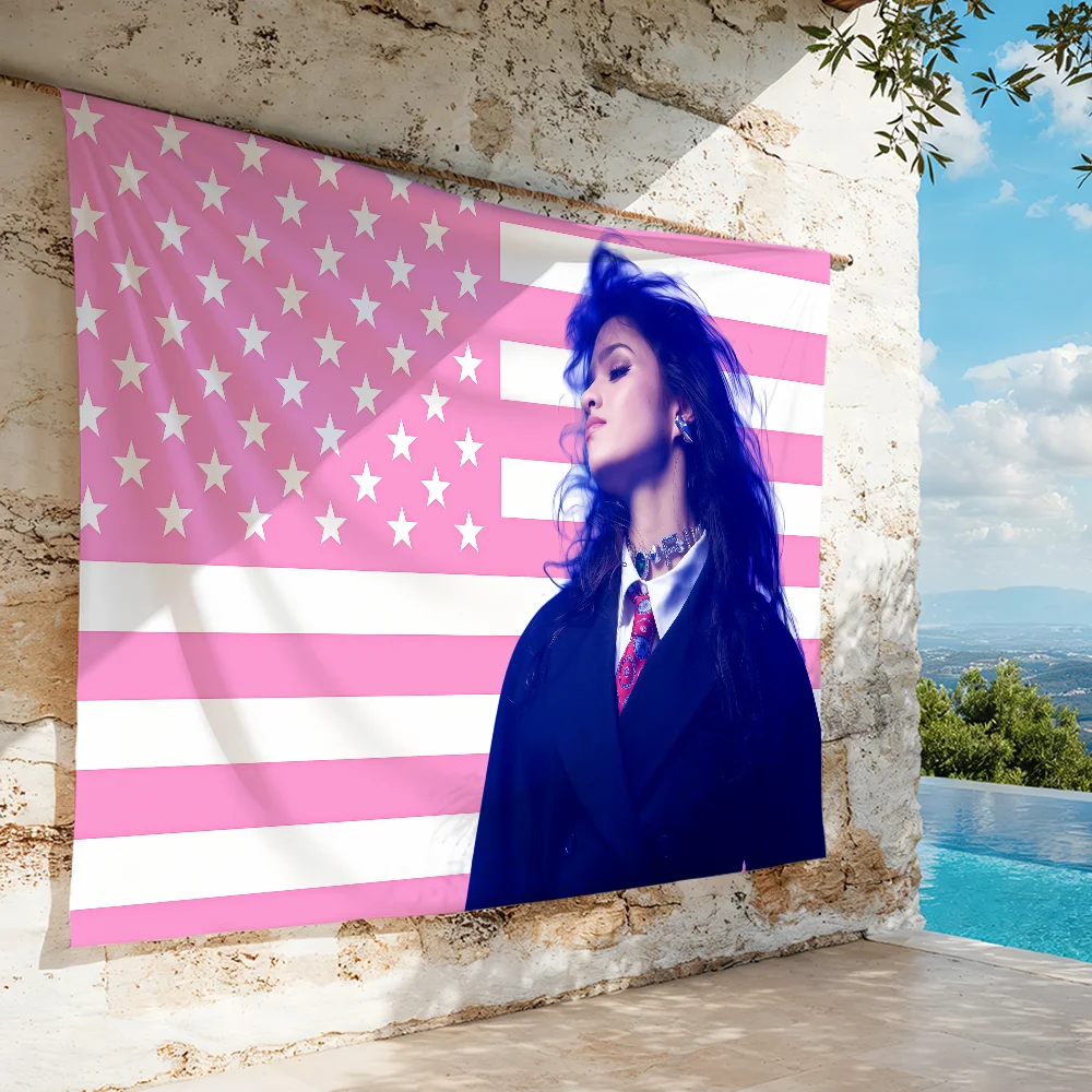 Singer A-Ari Abdul  flag For Decoration Outdoor Picnic  Hanging Home Camping Party Banner