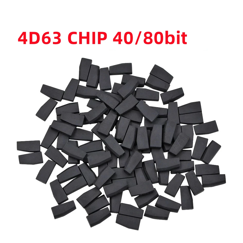 

10-50pcs 4D63 chip 40/80bit ID63 ID83 TP33 Blank Ceramic Transponder Chip for Ford Mazda Lincoln Car Key