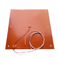 For Tronxy X5SA 400 Silicone Heated Build Plate 400x400 1400w 6 Holes 3D Printer Heated Bed Tronxy x5sa Custom Silicone Heater