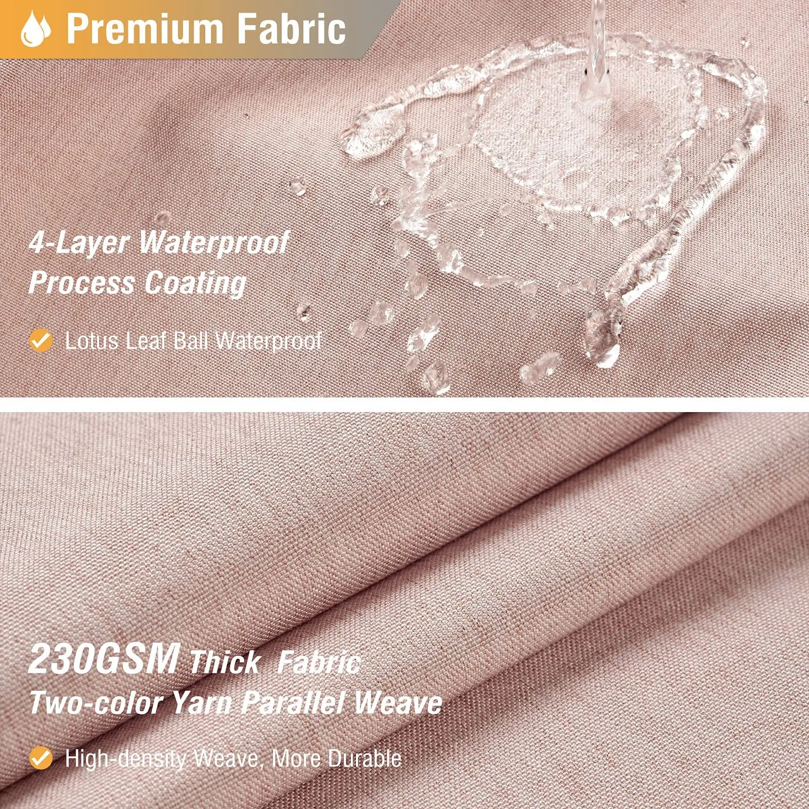 Extra Widen High luxury Pink Stall Shower Curtain Set Thicken Linen Polyester Waterproof For Bathroom with Hooks Japanese 240