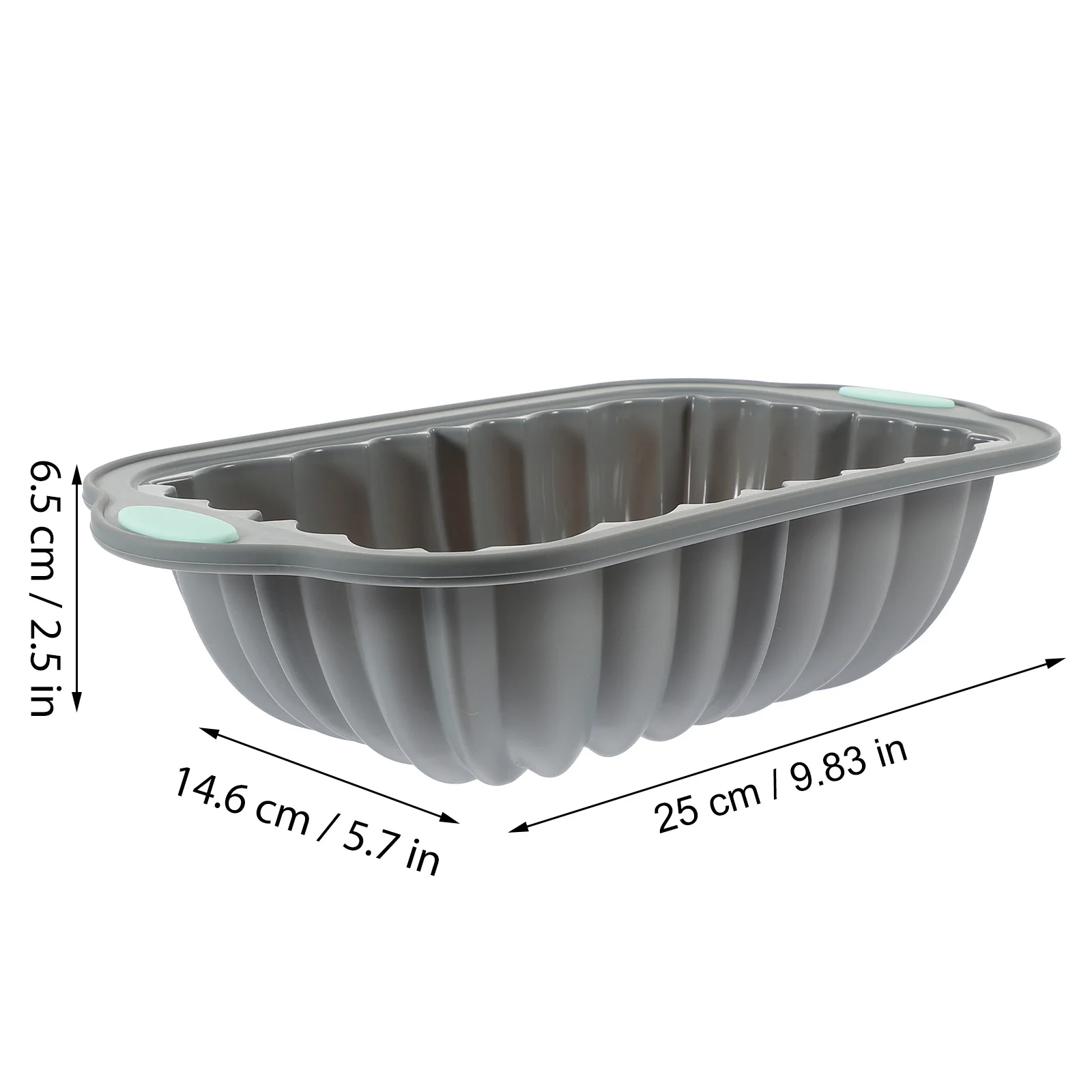 Moule à gâteau en Silicone Double couleur, antiadhésif, Flexible, en forme de tourbillon, pour pain grillé, bricolage, cuisson, usage domestique et cuisine, 1 pièce